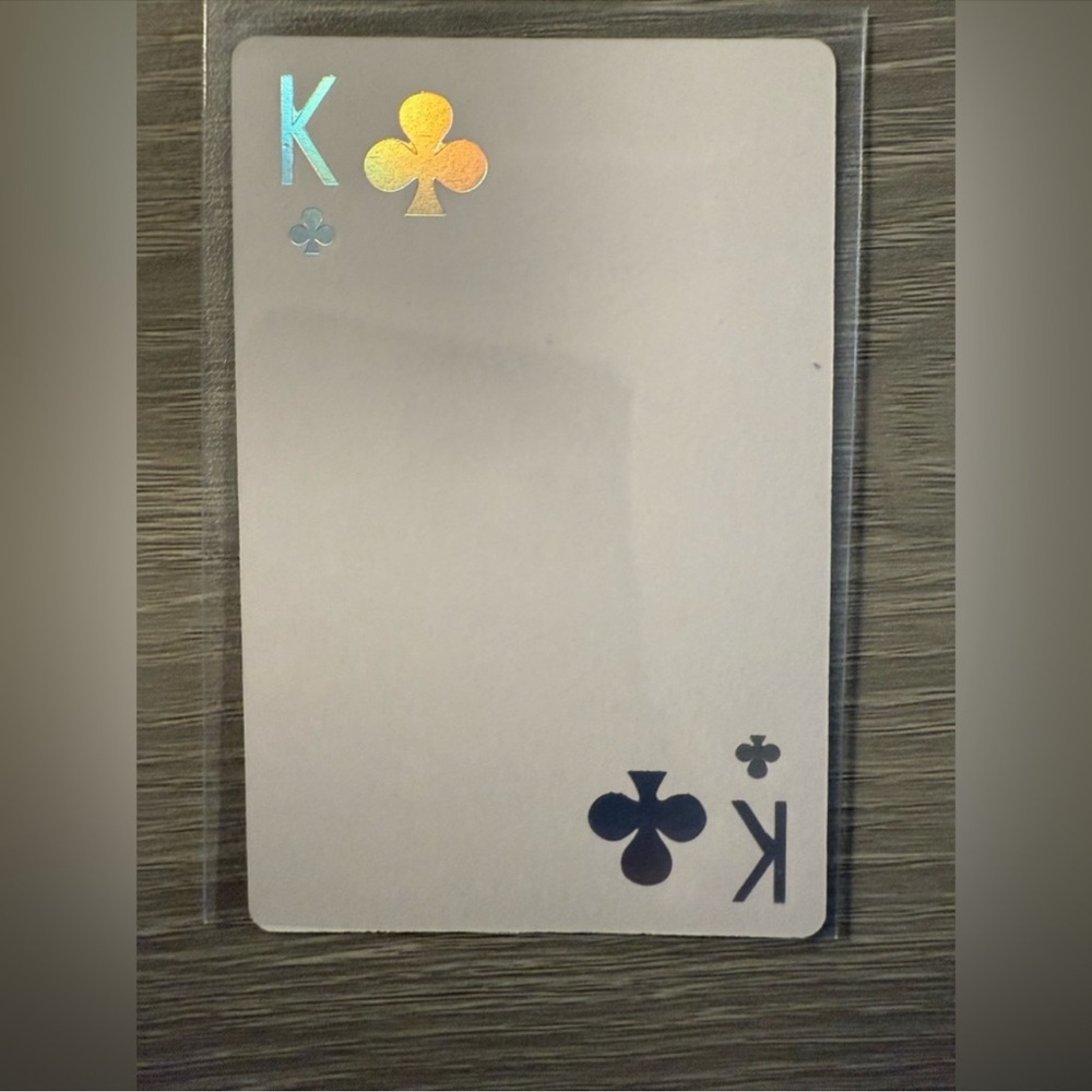 DIOR JOY King of Clubs Card in Solid Case